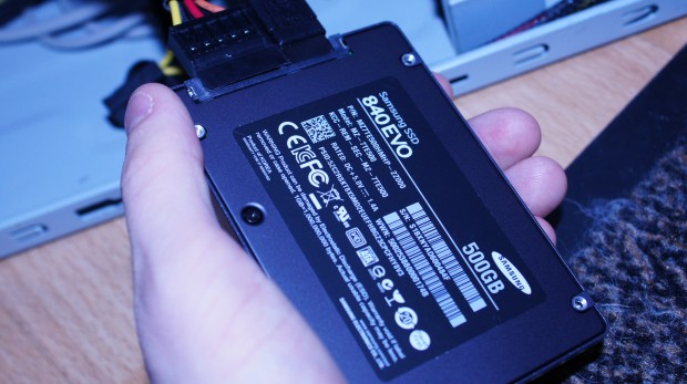 SSD 840 EVO Einbau