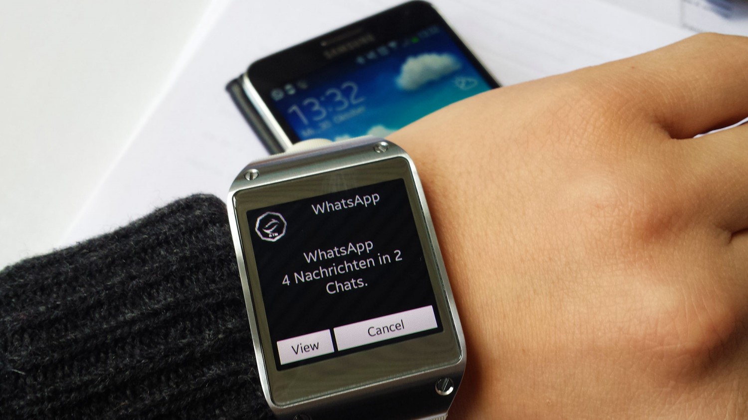 whatsapp call on gear s3