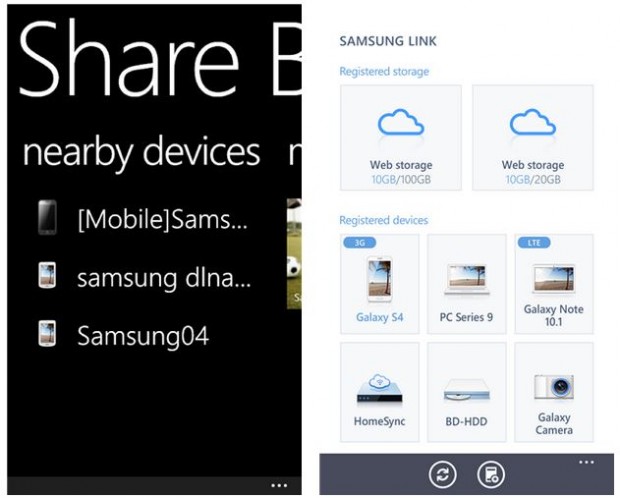 samsung link to windows