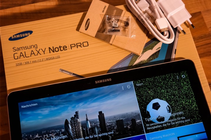 Samsung Galaxy NotePRO 12.2 Unboxing