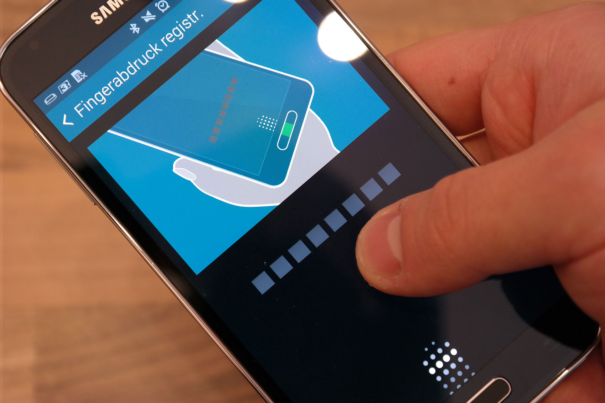 Samsung Galaxy V Fingerprint