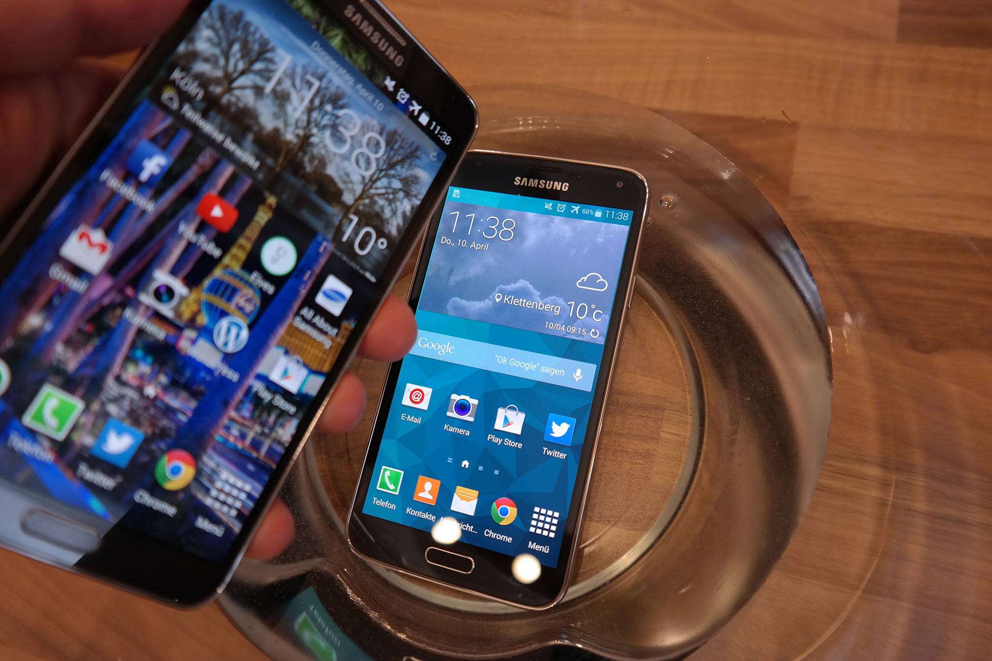 Samsung Galaxy S5 und Galaxy Note 3 im Vergleich - All About Samsung