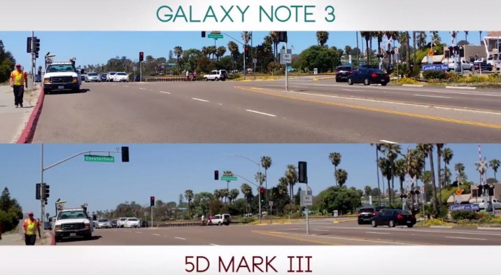 galaxy note 3 vs dslr 5d mark iii