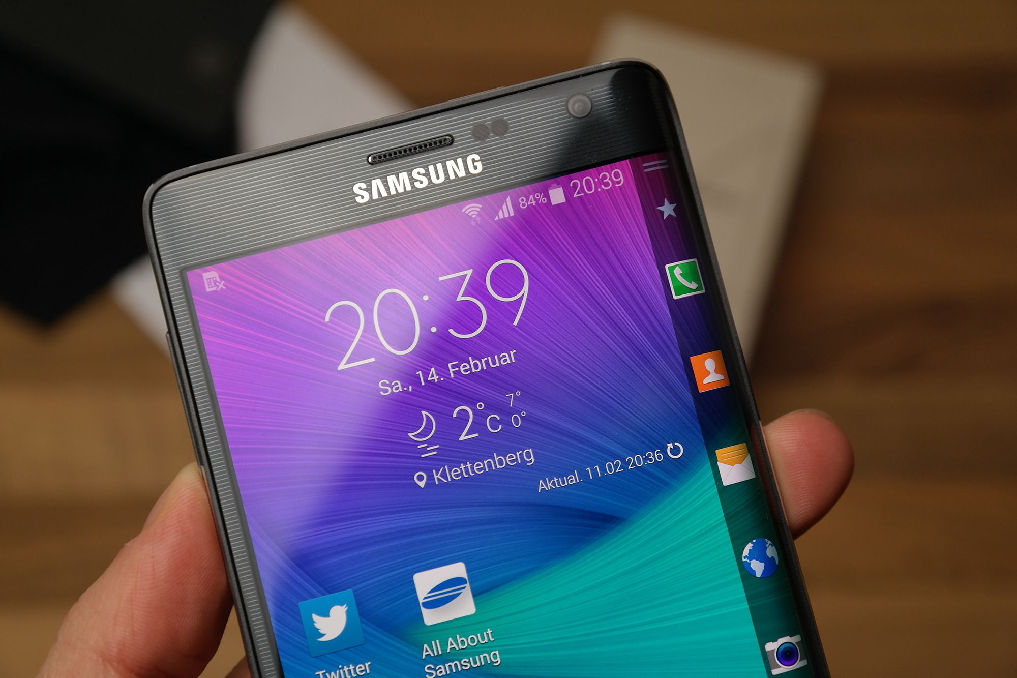 Nachtuhr auf Samsung-Smartphone aktivieren 