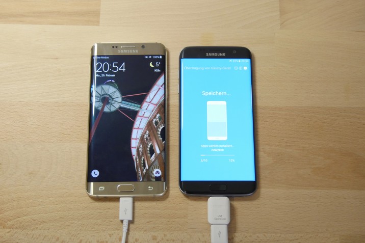 Samsung Galaxy S7 edge Smart Switch