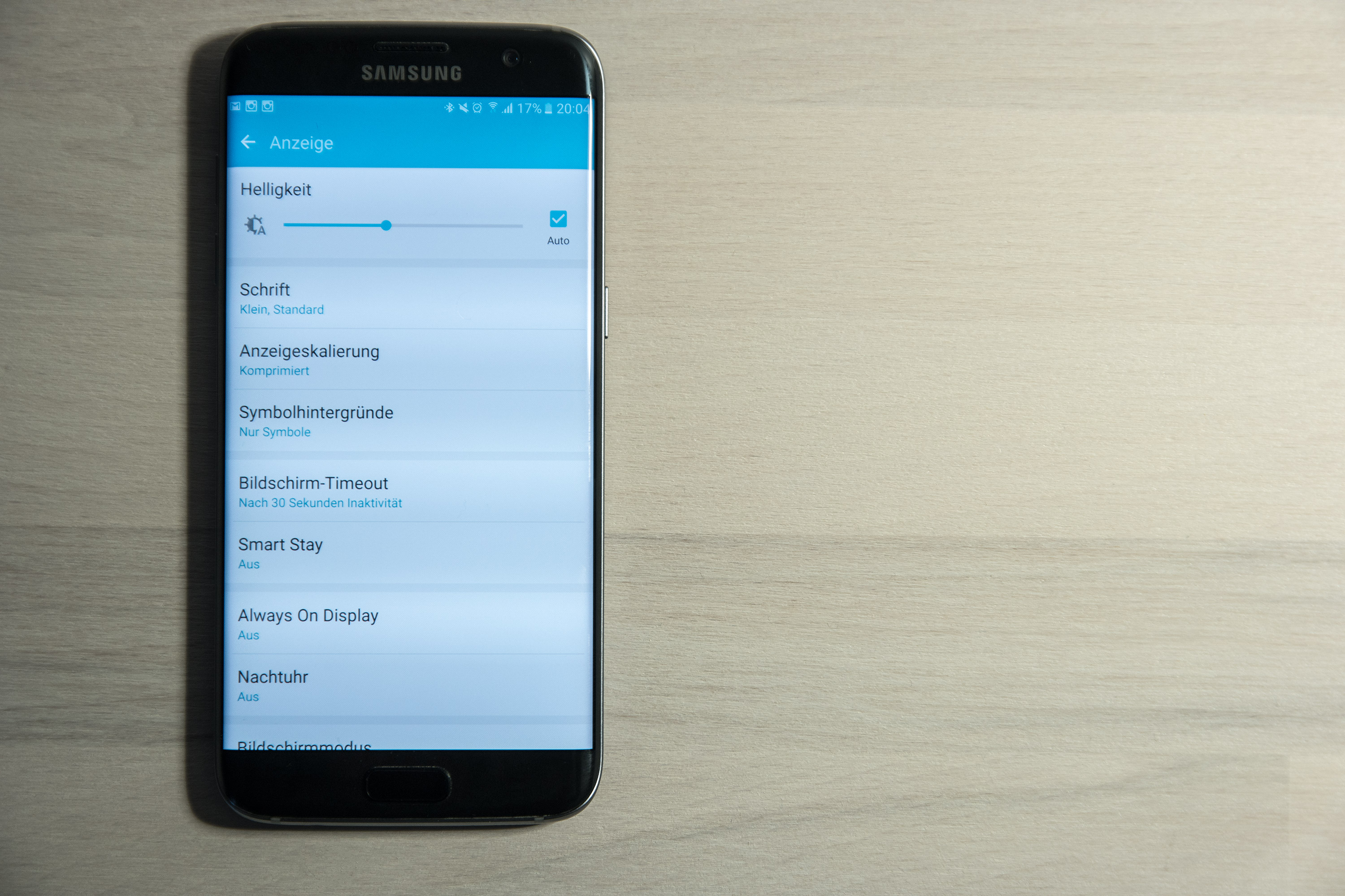 Samsung Galaxy S7 (edge): Anzeigeskalierung mit letztem Update als Option  hinzugekommen - All About Samsung