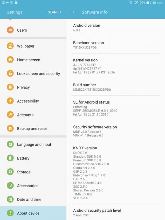 Samsung-Galaxy-Tab-S2-Android-6.0.1-Marshmallow-Update-Germany