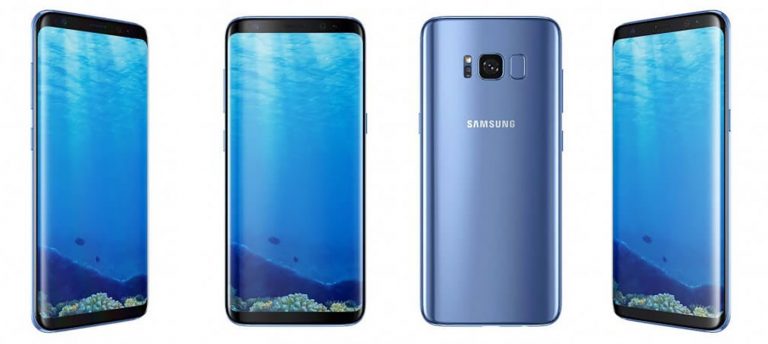 Samsung Galaxy S8/S8+ in Coral Blue und Rose Pink bei