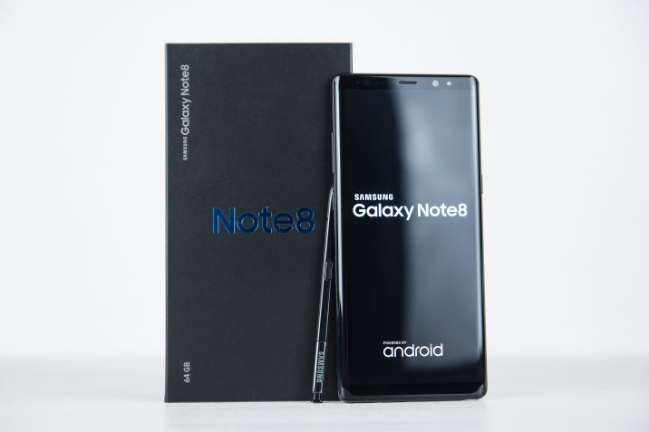 Samsung Galaxy Note8 Test