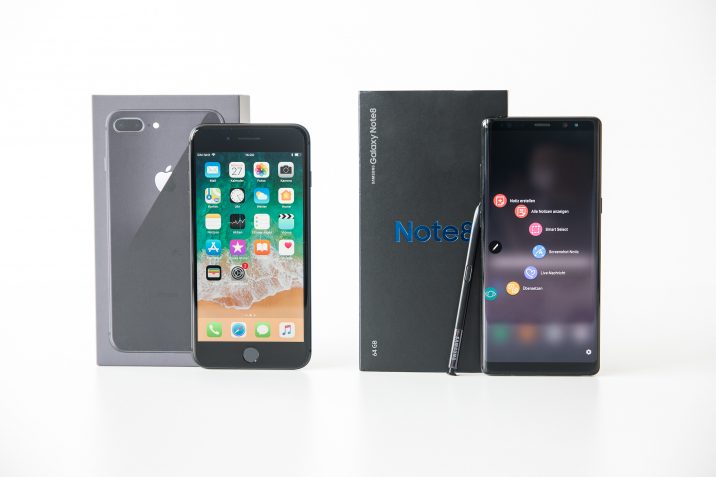 iPhone 8 Plus vs Note8