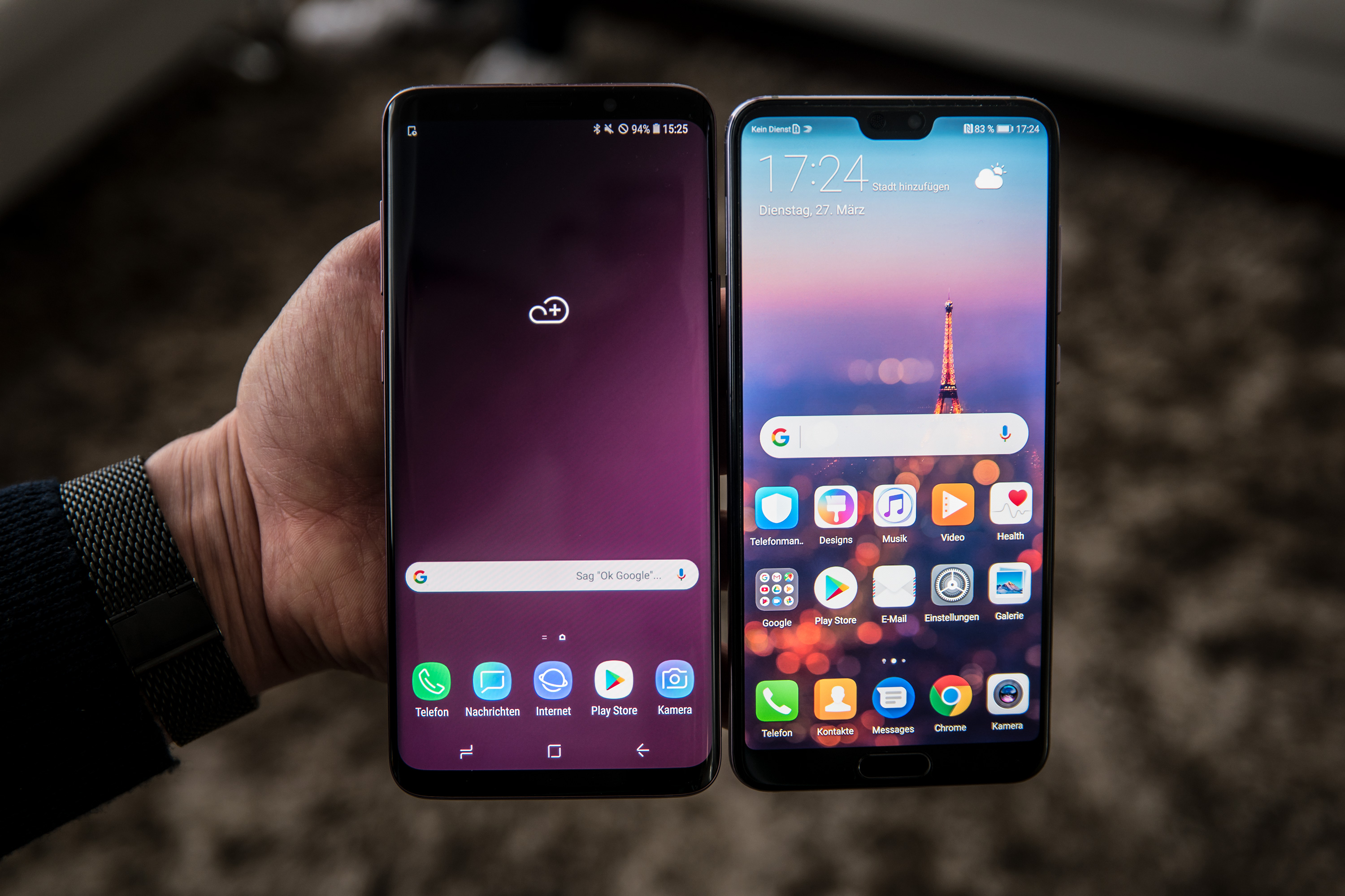 Huawei p20 pro vs samsung s9 epey