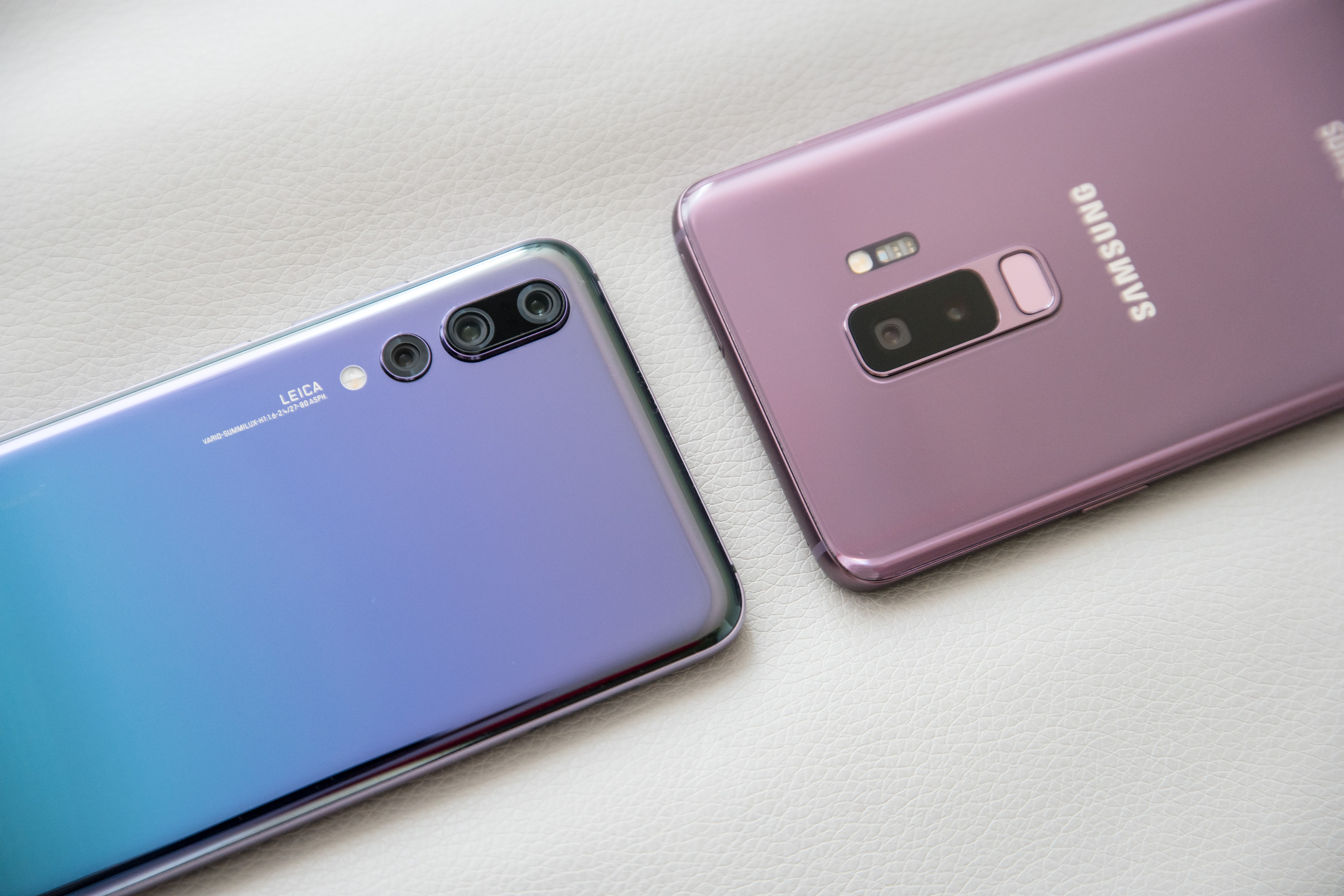 Image result for Galaxy S9 Plus vs Huawei P20 Pro