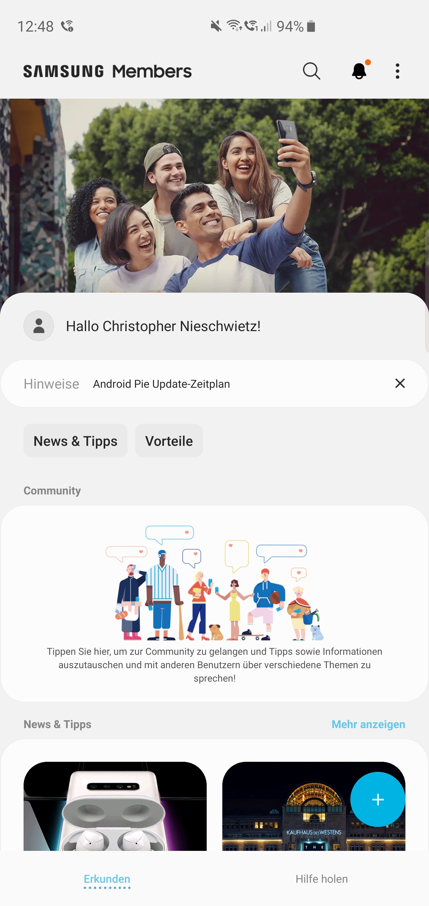 Samsung Members App Erhält Neues Design Inklusive OneUI Look - All ...